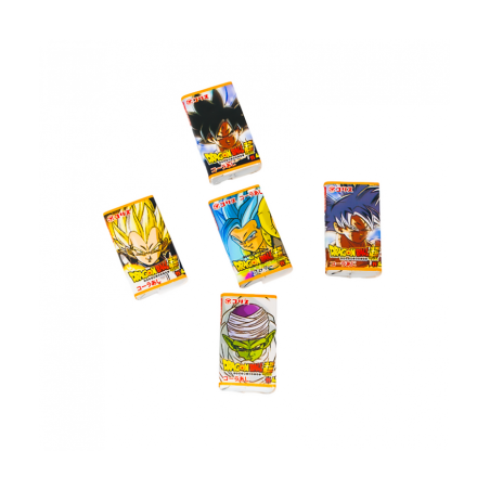 Chicle Coris edición Dragon Ball sabor cola