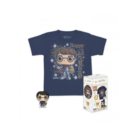 Camiseta talla L+mini funko Harry Potter Holiday