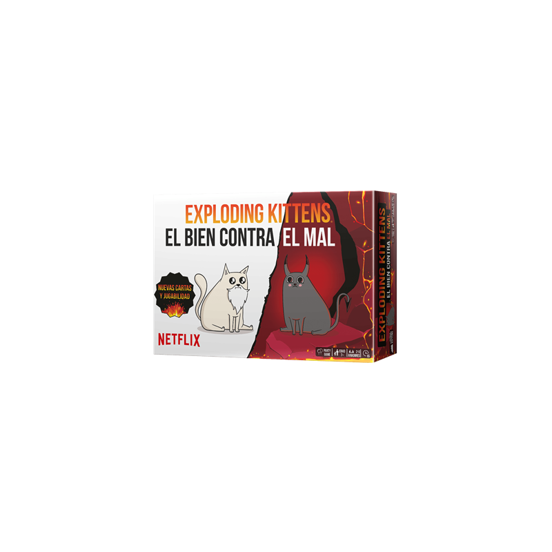 Exploding Kittens el bien contra el mal