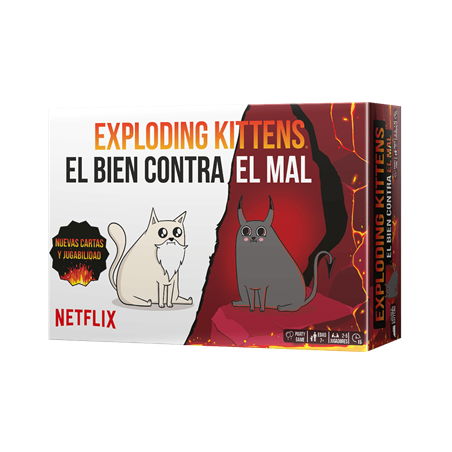 Exploding Kittens el bien contra el mal