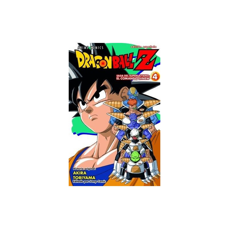 Dragon Ball Z: Saga del Supersaiyano. El comando Ginew 4