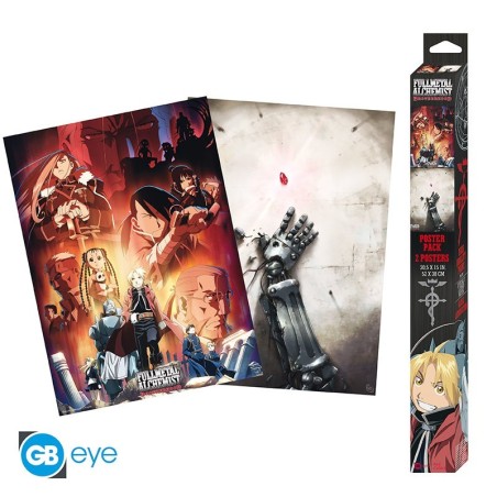 Fullmetal Alchemist Brotherhood Set 2 Pósters