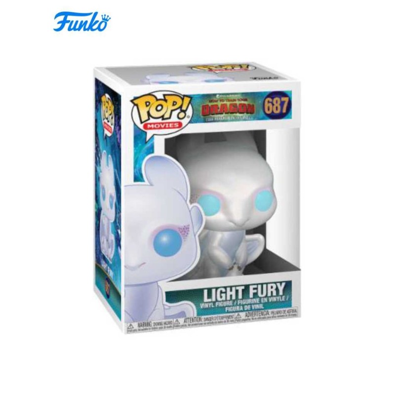Funko Pop Light Fury (687) How to train your dragon