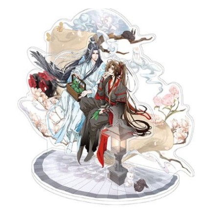 Figura acrilica Wei Wuxian y Lan Wangji Sweet Flags Waving in Wind - Grandmaster of Demonic Cultivation