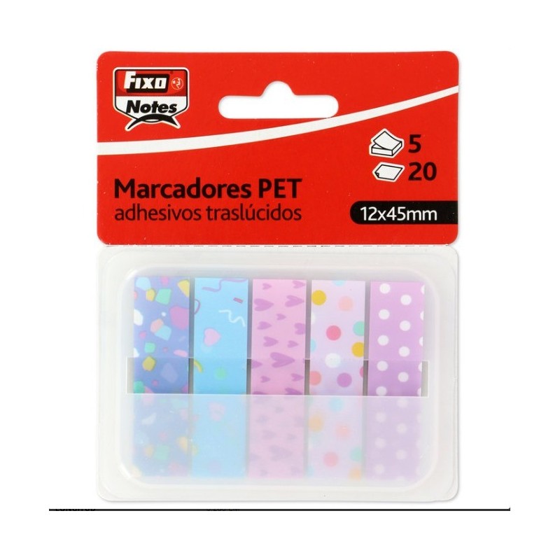 Pack 5 marcadores para hojas