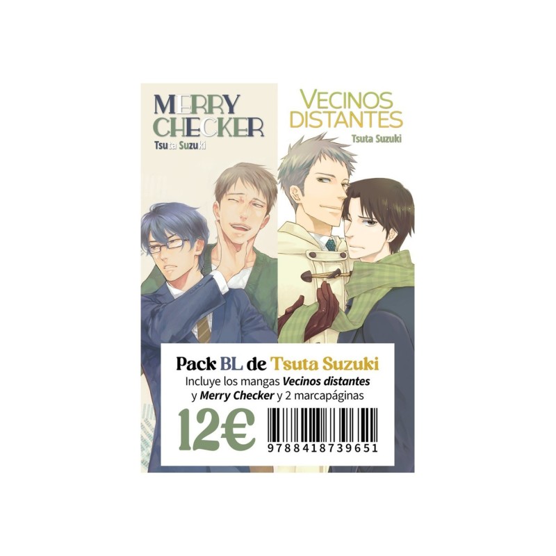Pack BL Tsuta Suzuki - Merry Checker + Vecinos Distantes