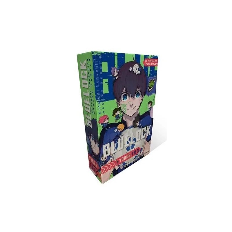 Blue Lock Pack tomos 1,2 y 3