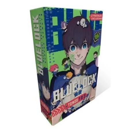 Blue Lock Pack tomos 1,2 y 3