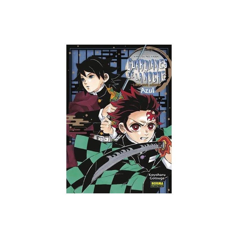 GUARDIANES DE LA NOCHE: LIBRO PARA COLOREAR AZUL