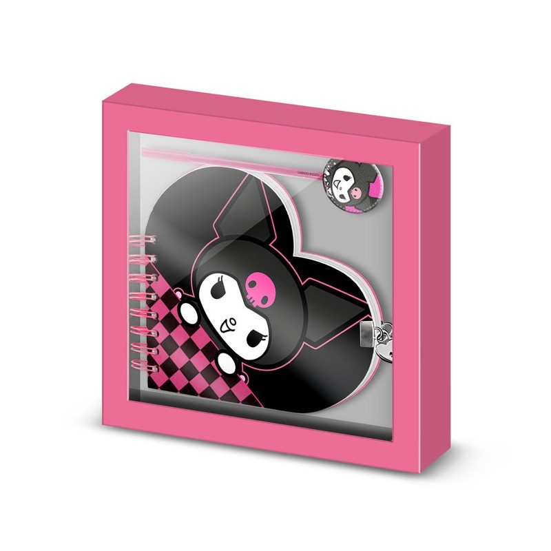 Cuaderno + bolígrafo Kuromi - Sanrio