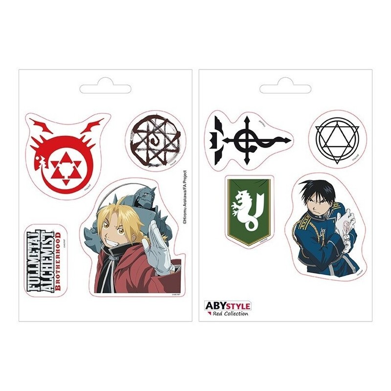 Fullmetal Alchemist Pegatinas / Stickers