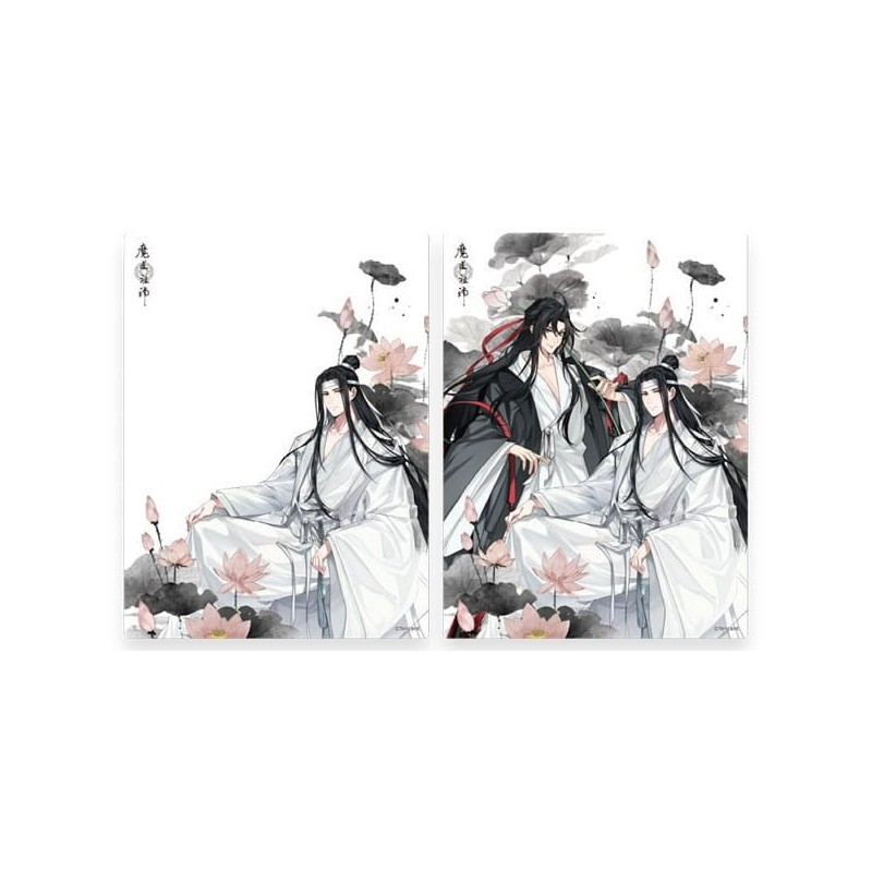 Grandmaster of Demonic Cultivation Carta Efecto 3D Wei Wuxian & Lan Wangji