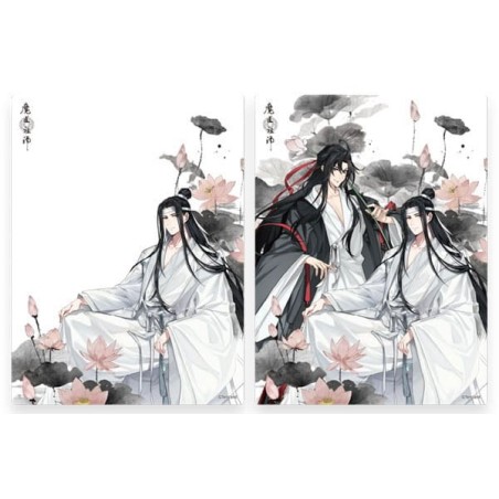Grandmaster of Demonic Cultivation Carta Efecto 3D Wei Wuxian & Lan Wangji