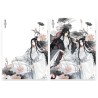 Grandmaster of Demonic Cultivation Carta Efecto 3D Wei Wuxian & Lan Wangji