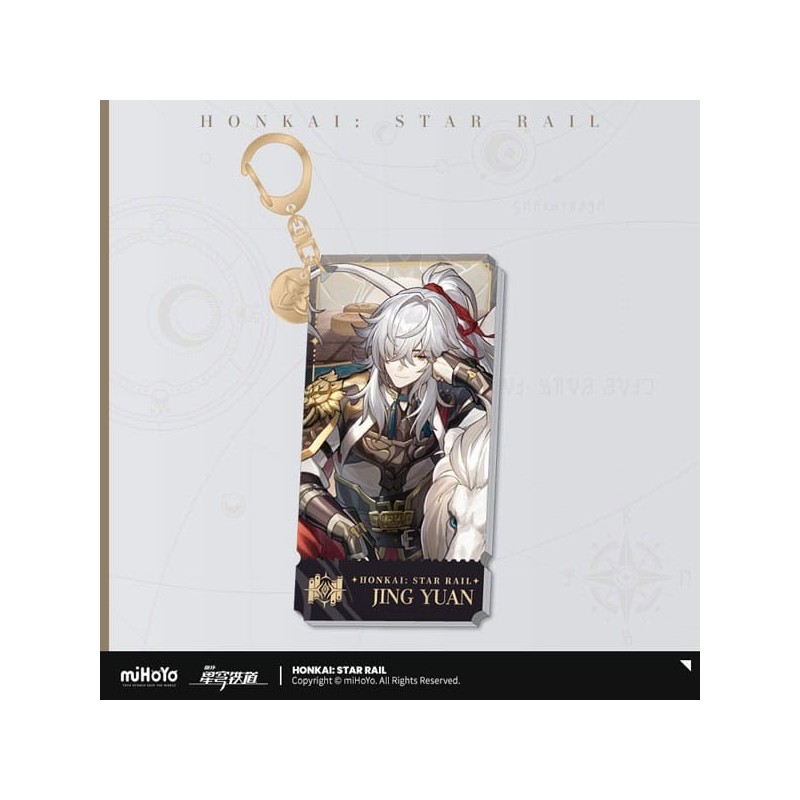 Honkai: Star Rail Character Llavero Jing Yuan