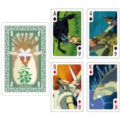 La Princesa Mononoke Baraja de Naipes - Studio Ghibli