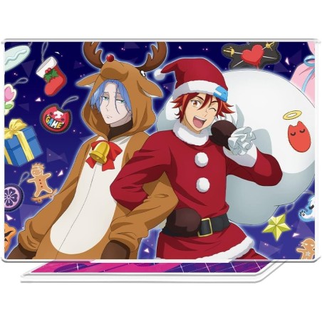 SK8 figura acrílica Reki y Langa navidad