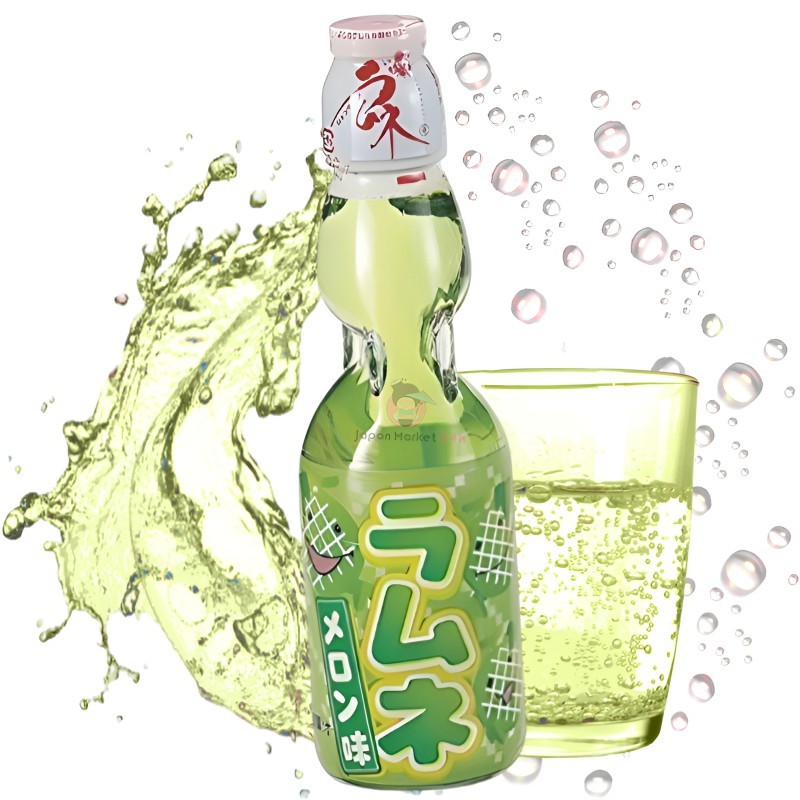 Ramune Sabor Melón (200 ml)