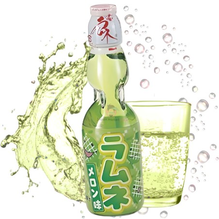 Ramune Sabor Melón (200 ml)