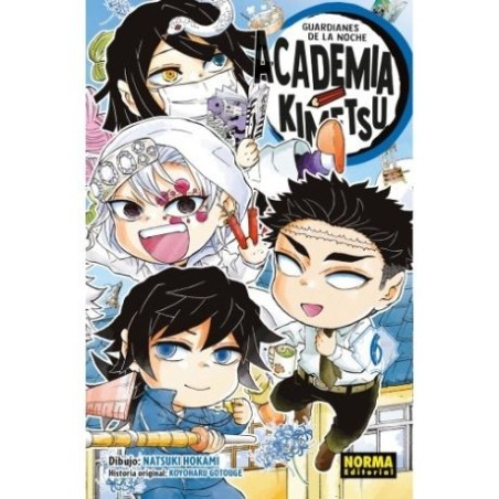 Guardianes de la noche: academia kimetsu 6