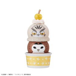 Haikyu!! caja de 6 unidades- Tsumichen Stack up & Change (con base extra)