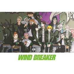 Wind Breaker libro de postales de la temporada 1 del anime (JAP)