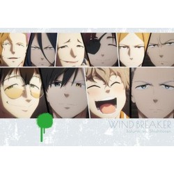 Wind Breaker libro de postales de la temporada 1 del anime (JAP)