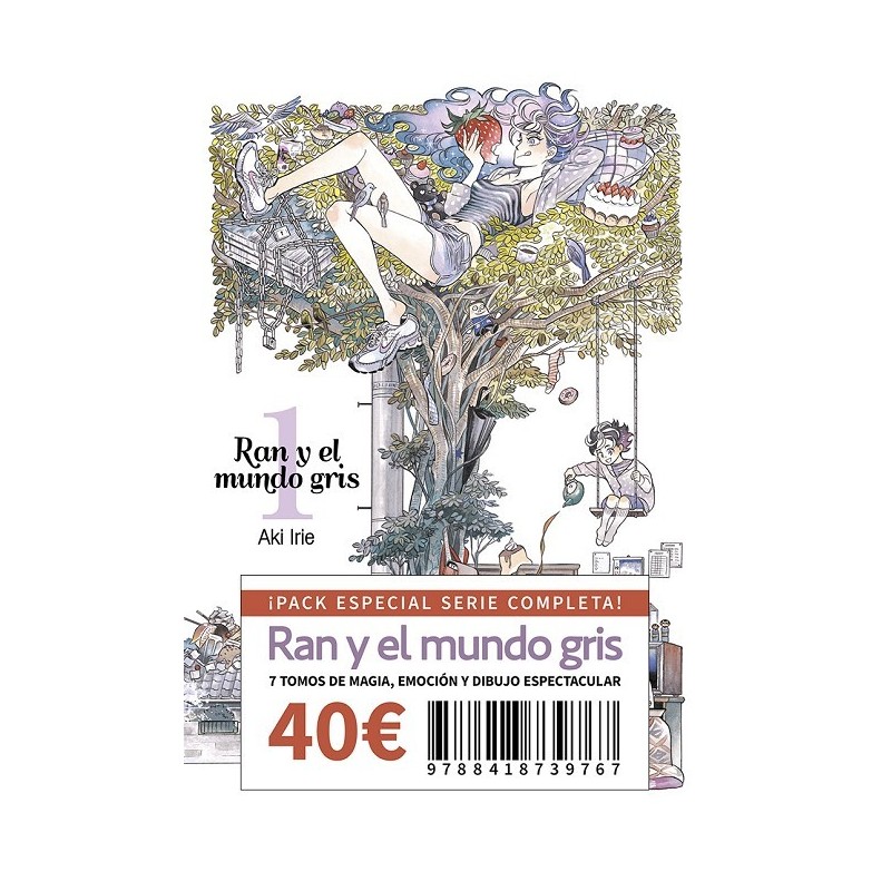 Pack Ran y el mundo gris, vol. 1-7