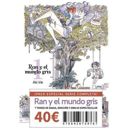 Pack Ran y el mundo gris, vol. 1-7