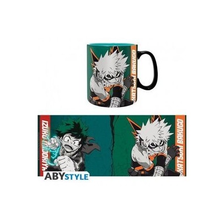 Taza de 460 ml Midoriya y Bakugo -My Hero Academia
