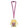 Sailor Moon Monedero de peluche con tarjetero trasero y lanyard