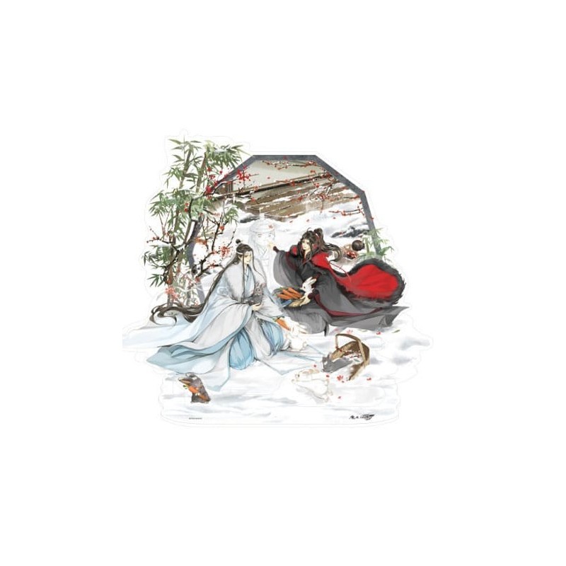 Acrílico Wei Wuxian y Lan Wangji Winter Season - Grandmaster of Demonic Cultivation