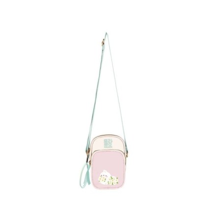 Mini bolso bandolera portamovil Molang blossom