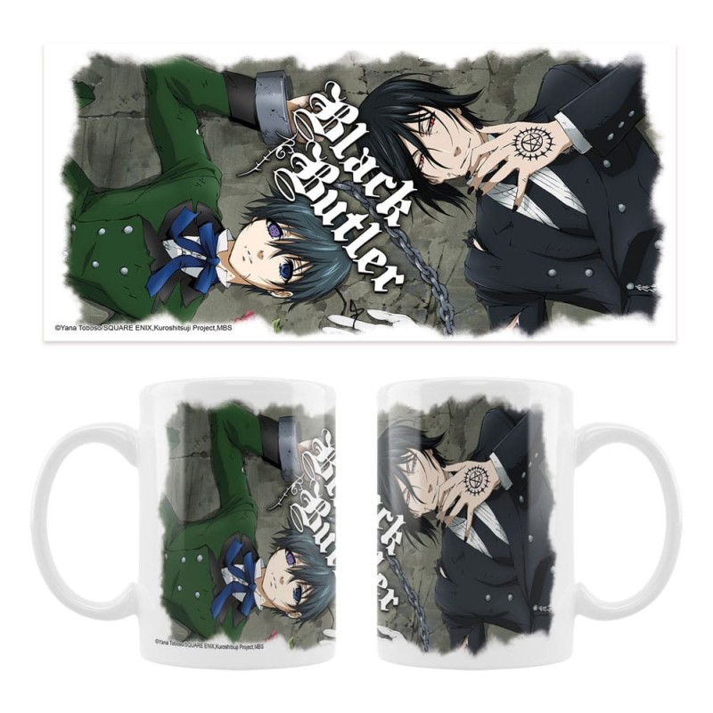 Taza Ciel y Sebastian - Black Butler