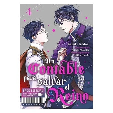 Pack Un contable para salvar el reino vol. 4 y 5