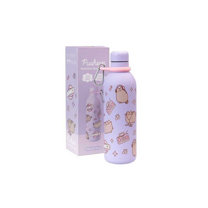 Botella metálica Pusheen 500ML
