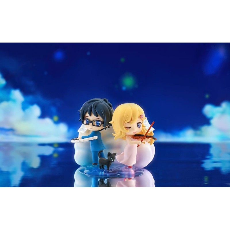 Figuras Qset Kaori Miyazono & Kosei Arima - Your Lie in April