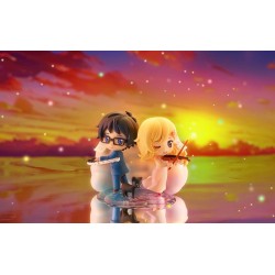 Figuras Qset Kaori Miyazono & Kosei Arima - Your Lie in April