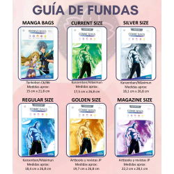 Fundas para comics current size (100 unds)