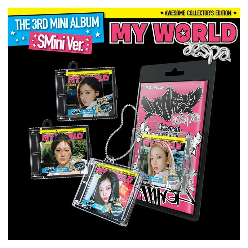 aespa - 3er Mini Álbum [MI MUNDO] (SMINI Ver.) - Ver. Ningning