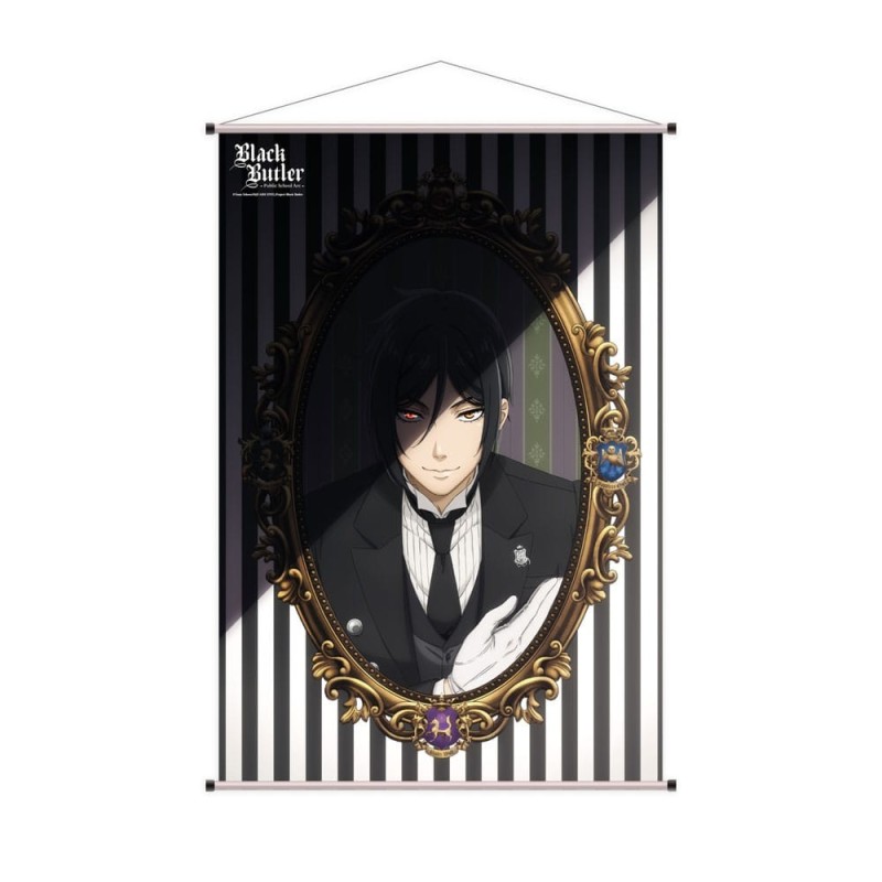 Póster Tela Sebastian - Kuroshitsuji / Black Butler