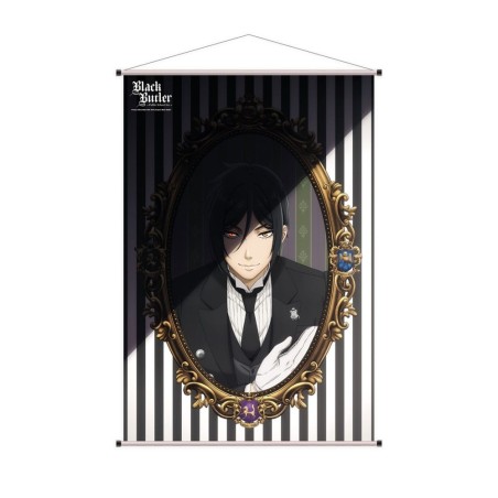 Póster Tela Sebastian - Kuroshitsuji / Black Butler