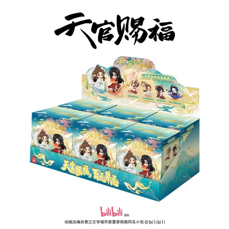 Heaven Official's Blessing/Tian Guan Ci Fu Minifiguras Minifiguras Dan Qing Feng Hua CAJA DE 6 UNIDADES