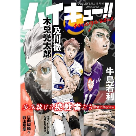 Revista Haikyuu 2025 (JAP)