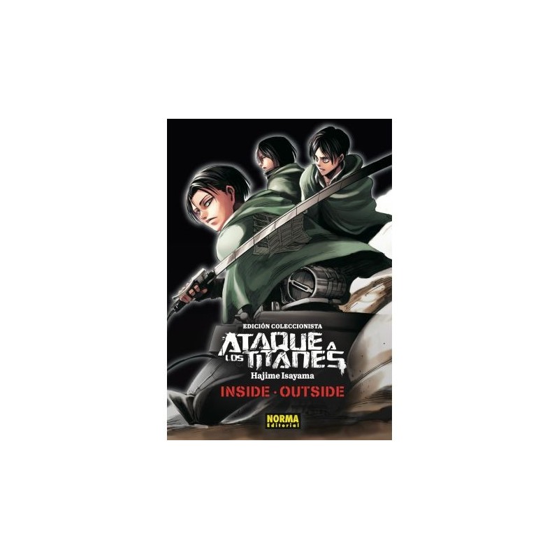 Ataque a los titanes guía inside y outside (Edición coleccionista)