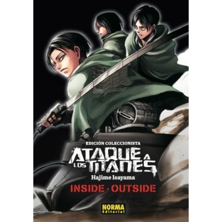 Ataque a los titanes guía inside y outside (Edición coleccionista)