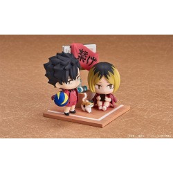 Pack de 2 Minifiguras Qset Tetsuro Kuroo & Kenma Kozume - Haikyu!!