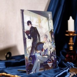 Link Click - Lámina Acrílica con peana