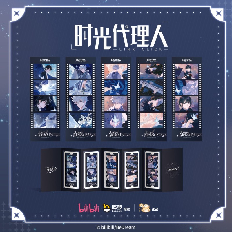 Link Click - Desplegable con tiras fotográficas