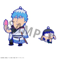 Gintama x Okawabukubu - Llaveros de Caucho Rubber Mascot Buddycolle Gintama Oshanti